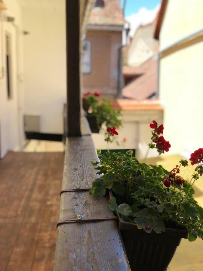 Musik Apartments Old Town 锡比乌 外观 照片